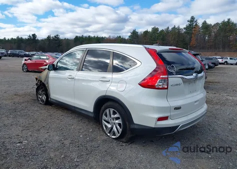 2015 Honda Cr-V Ex-L from USA, damaged, VIN 5J6RM4H76FL089840